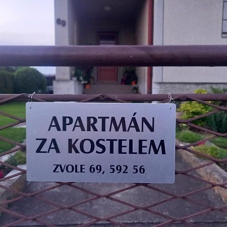 Apartmán Za kostelem Apartamento Zvole  Exterior foto