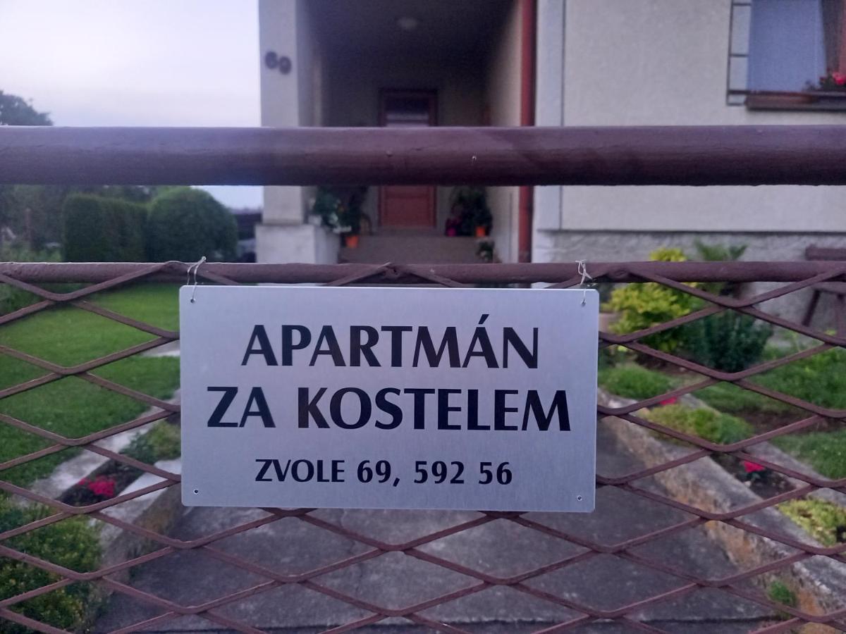 Apartmán Za kostelem Apartamento Zvole  Exterior foto